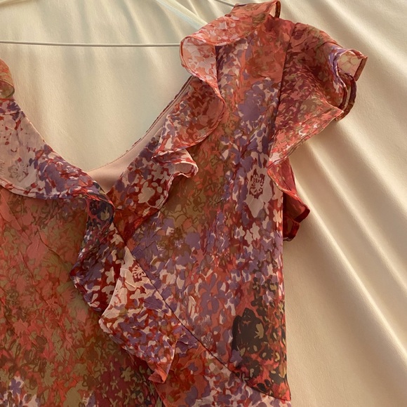 Pretty, Pink Slip-on Ruffled Dress - Picture 12 of 12